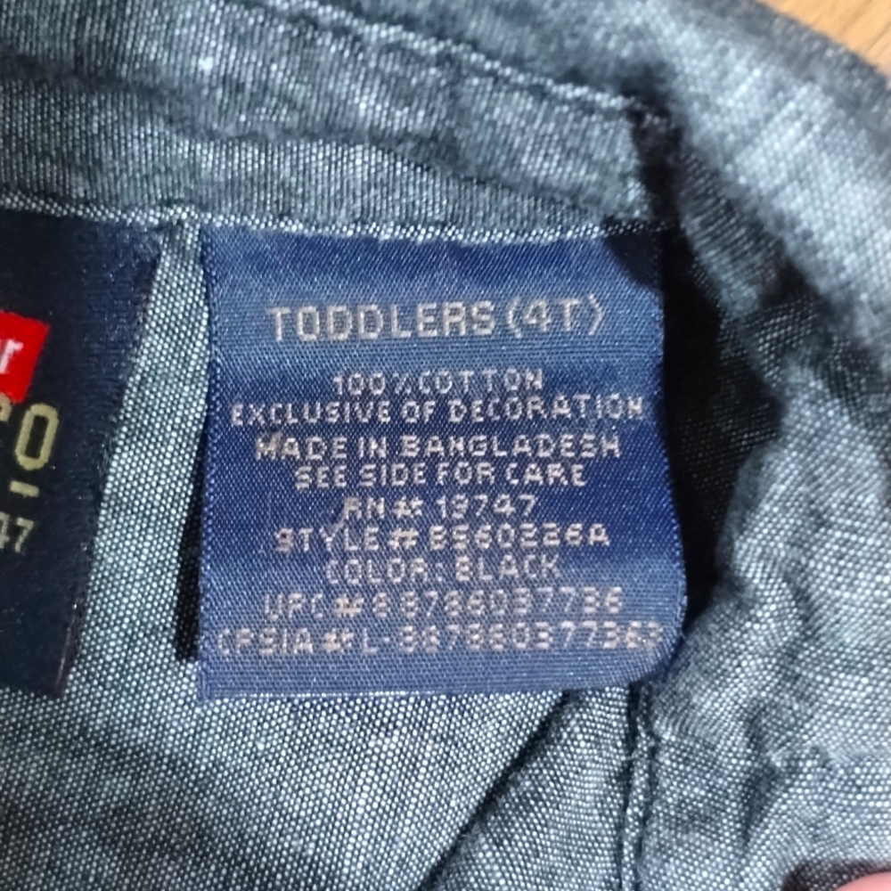 Wrangler Boys 4T button down - Picture 4 of 5